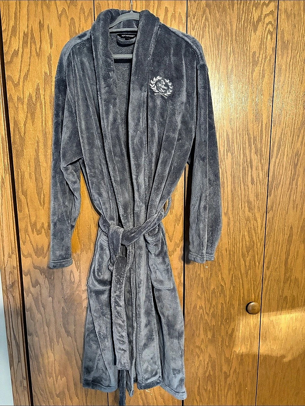 Port Authority Dream Plush Robe Gray L/XL